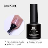 Nee Jolie - Base coat 8.5ml - Prévient la coloration et augmente la solidité des ongles