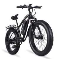 Vélo électrique 1000W - MX02S - 17AH 816WH Batterie Lithium Amovible - 26" *4.0 électrique fat bike - velo electrique 45 km h - Noir
