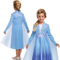 Costume de carnaval pour enfants Disney Ice Age Elsa - DISGUISE - Taille 109-123 cm - Fille - Bleu