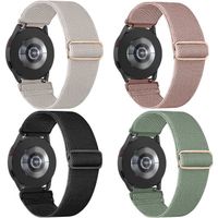 20mm Bracelets Compatible avec Samsung Galaxy Watch 6/5/4 Bracelet 40mm 44mm/Watch 5 Pro 45mm/Watch 6 Classic 43mm 47mm Femme Homme