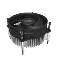 LOVE-COOLER MASTER Refroidisseur de Ventilateur en Aluminium pour Processeur I30 3Pin pour PC Intel LGA1156-1155-1151-1150-1200