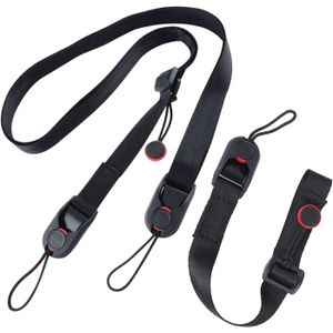 Sangle Et Dragonne COACOM Pour Appareil Photo - Nylon Réglable Et Confortable - Noir