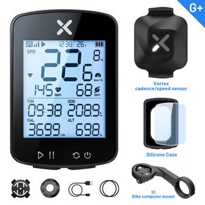 Compteur Vélo GPS COOSPO BC26 - Bluetooth 5.0 - Ecran LCD 2.3" - Compatible Strava - Route Et VTT