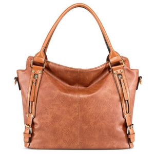 AOLVO Femme Sac /à Bandouli/ère Sac /à Main Cuir Synth/étiqu de la Mode Sac /à Main Grand Capacit/é