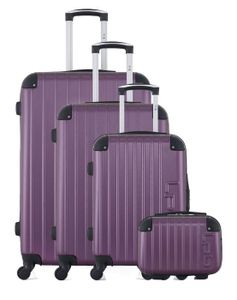 SET DE VALISES Set de 4 valises rigides Hambourg-C - LPB - Violet