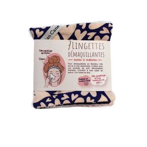 LINGETTE DÉMAQUILLANTE Lingettes Démaquillantes Lavables Pack De 7 Linget