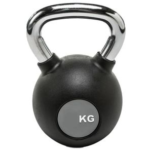 PUSH UP - KETTLEBELL Kettlebell professionnel 10 kg - Poignée en acier 
