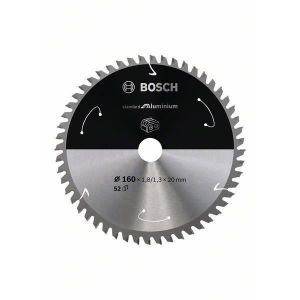 SCIE - LAME DE SCIE Bosch Lame de scie circulaire Standard for Aluminium pour scies sans fil 160x1.8-1.3x20, T52 - 2608837757