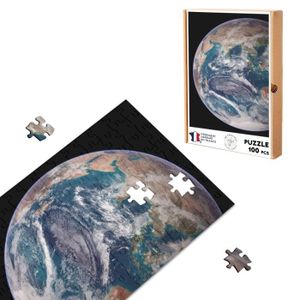 PUZZLE Puzzle Classique 100 pièces Terre Photo Satellite 