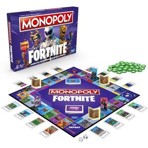 JEU SOCIÉTÉ - PLATEAU MONOPOLY FORTNITE édition, jeu de plateau inspiré JEU SOCIÉTÉ - PLATEAU MONOPOLY FORTNITE édition, jeu de plateau inspiré