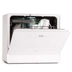 Mini Lave Vaisselle 6 Couverts – Klarstein – Lave-vaisselle Pose Libre avec  6 Programmes – Mini Machine à Vaisselle – argent – Magasin Tactique Ardaz