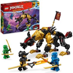 ASSEMBLAGE CONSTRUCTION LEGO® NINJAGO 71790 Le Chien de Combat Dragon Imperium, Jouet de Ninja avec Figurines de Monstre