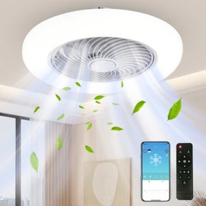 VENTILATEUR DE PLAFOND Ventilateur plafond,avec lumières,télécommande,3 v