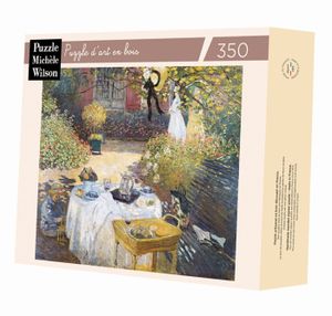 PUZZLE Puzzle d'art en bois 350 pièces : Le déjeuner, Cla