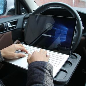 Plateau de voiture multifonctionnel table de volant bureau de voiture pour  manger, lire, travail convient à la plupart des véhicules - Cdiscount