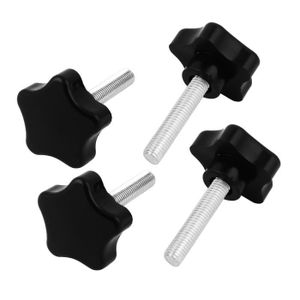 47mm bouton serrage Machine Star t/ête Grip Noir sourcing map M10 Filetage femelle Dia