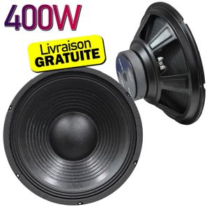 Lot De 2 Haut-parleurs 8W 8 Ohm Rectangle Plastique - Pour TV Ou Ordinateur - Neuf