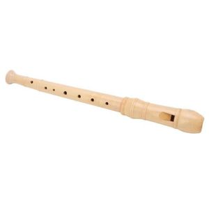 FLÛTE À BEC Cuque flûte à bec de musique Instrument de flûte à bec allemand 8 trous en bois de pêche pour flûte à bec soprano détachable