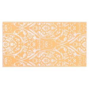 TAPIS D’EXTÉRIEUR Tapis d'extérieur ZERODIS - Orange et blanc - 120x