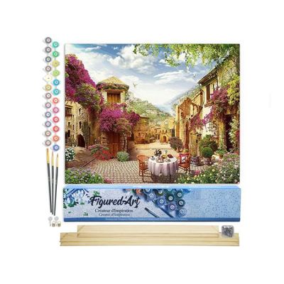 Komicea – Peinture Par Numéros 40x50 Cm – Dream Catcher – Kit Acrylique, 3 Pinceaux, Crochets – Adulte/enfant, Décoration, Cadeau – Loisir Créatif