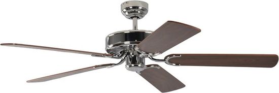 Ventilateur Plafond Potkuri 132cm – Bronze/acajou, Sans Lumière, Silencieux (neuf)