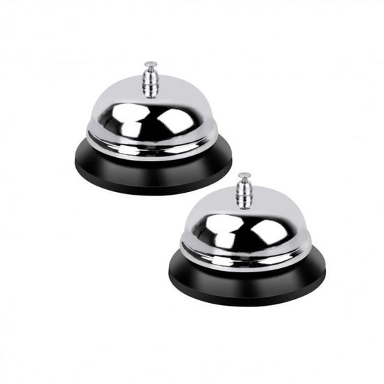 Cloche De Service En Acier Inoxydable - Pour Réception, Restaurant, Bureau