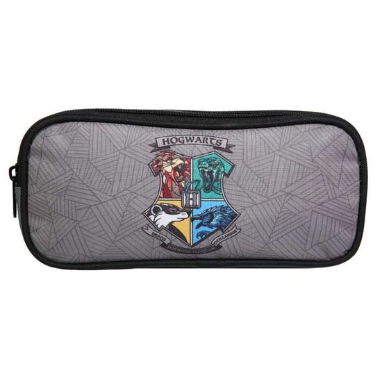 Trousse Scolaire Rip Curl - 2 Compartiments | 21x8x8 Cm | Polyester Recyclé | Imprimé Aquatique Rose