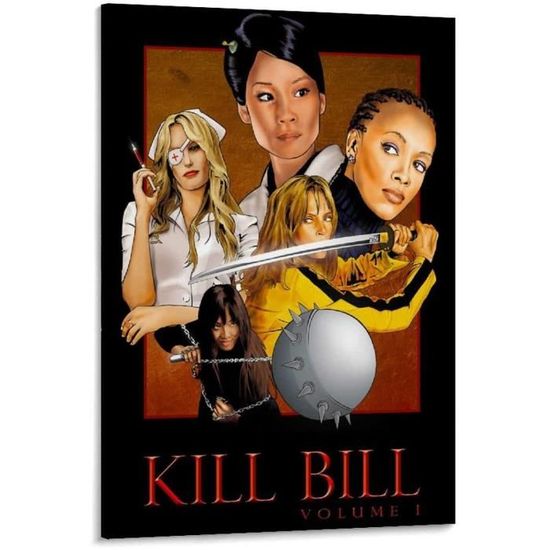 Poster classique du film « Kill Bill Deadly Viper Assassination Squad