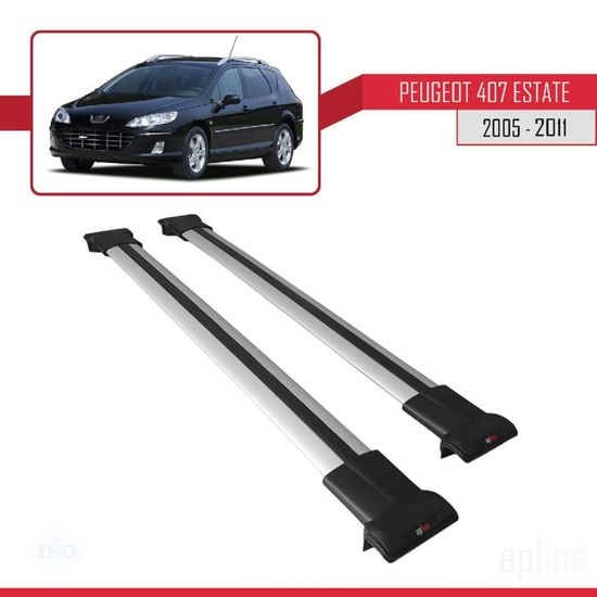 Compatible Con Peugeot 407 ESTATE 2005-2011 Barras De Techo ACE-1