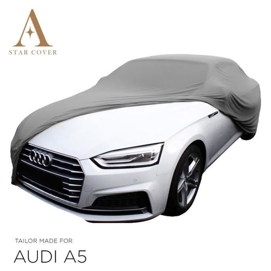 Bâche de protection compatible avec Audi A5 Cabrio pour intérieur
