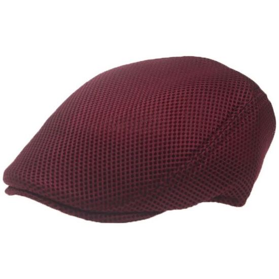 Casquette Newsboy Vintage Réglable - Béret En Maille Respirant Unisexe Homme Femme - Style Rétro Pour Toutes Occasions