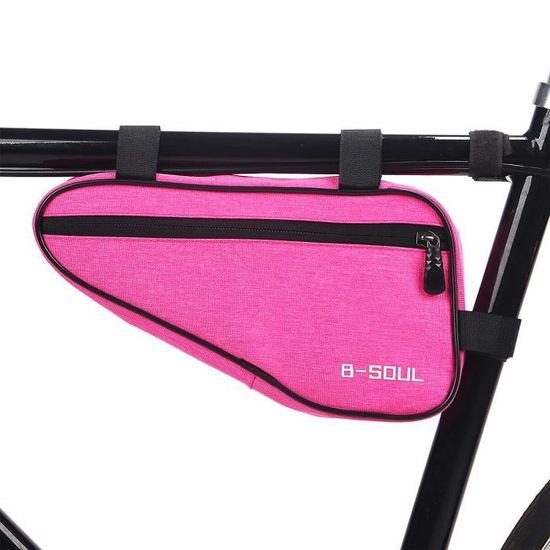 Sac Triangulaire Pour Vélo - En PVC - Grande Capacité - Étanche - Pour