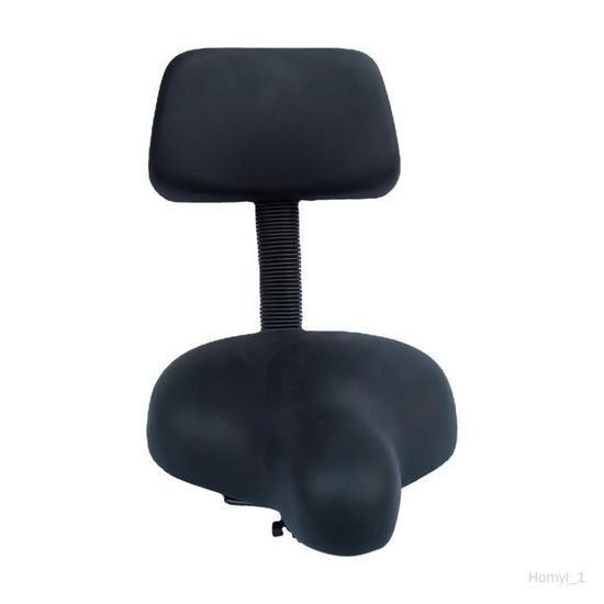 Selle VTT Homme TRAHOO - Selles vélos de ville en PU Cuir - Confortable