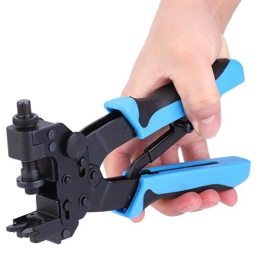 Pince à Sertir Double SPRO - 21 Cm - Pour Manchons De Serrage Et Crimpage Des Sleeves De Pêche