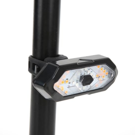 1 Pc vélo feu arrière télécommande clignotant lumière lampe chauffante 1 Pc vélo feu arrière télécommande clignotant lumière lampe chauffante