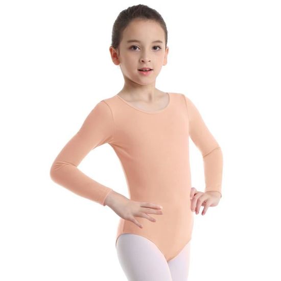 Robe De Patinage Artistique Enfant Fille - Tutu Strass Manches Longues - Compétition