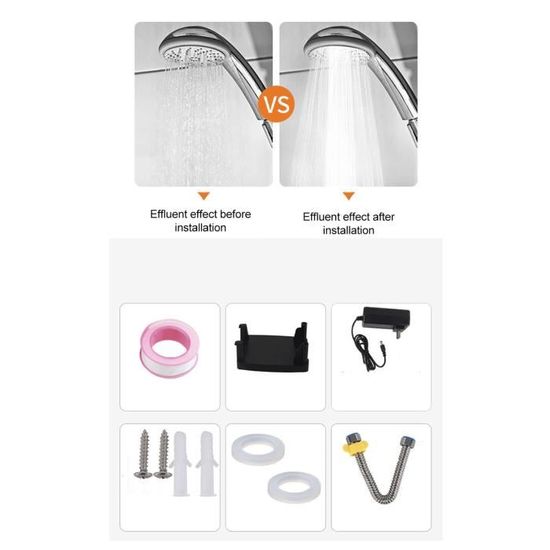 Pompe à Eau 12V à Diaphragme, Auto-amorçage, 80W, Débit 3.5-5 L/min - Pour Camping-Car, Bateau - 11