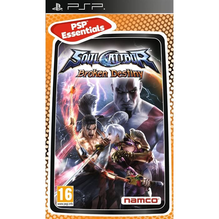 SOULCALIBUR BROKEN DESTINY ESSENTIALS / Jeu PSP