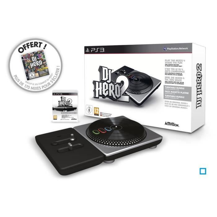 DJ HERO 2 + Platine / jeu console PS3