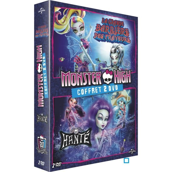 Monster High Film La Grande Barrière Des Frayeurs DVD Monster High : hanté / la grande barriere de frayeurs - Cdiscount DVD