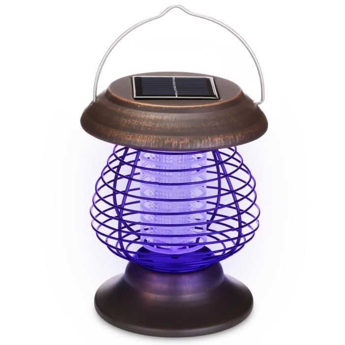 Lampes électriques portatives solaires de tueur de moustique de lampe de moustique