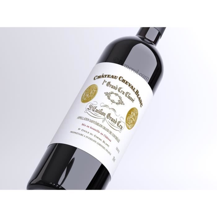 CARTON DE 6 - CHÂTEAU CHEVAL BLANC - SAINT-ÉMILION - 1ER GRAND CRU CLASSÉ -A- - Bouteille (6x75cl)