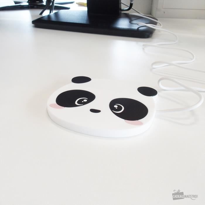 Chauffe Tasses USB Panda Mignon - Cadeau Maestro Noir Et Blanc