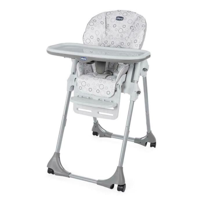 CHICCO Chaise Haute Polly Easy - 4 Roues Mirage