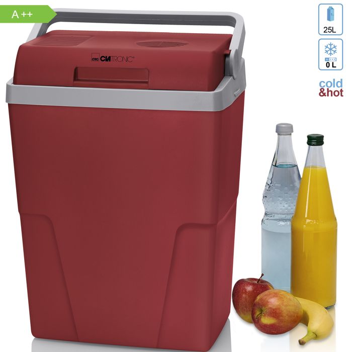 Glacière électrique 25 litres A++ 12V / 230V Voiture et Camping 45W Clatronic KB 3713