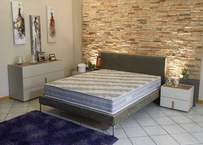 Matelas Bambou 160x200 x 23 cm + Alèse + Oreiller Visco - Très Ferme - Noyau Poli Lattex HR Dernière Génération - Très Respirant
