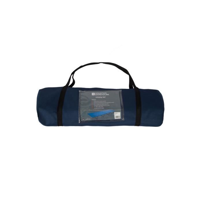 Lit de Camp Adulte Compact Pliable Léger Pratique Camping Maison