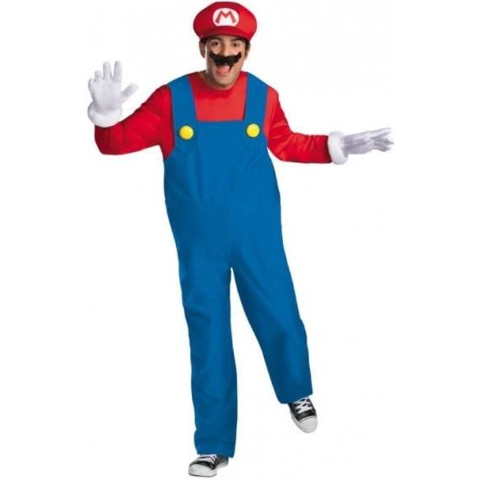 Déguisement adulte Mario - Super Mario Bros