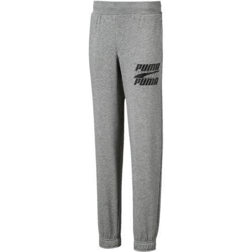 PUMA - Pantalon de sport garçon Rebel Bold Puma - (Gris - 14 ans)