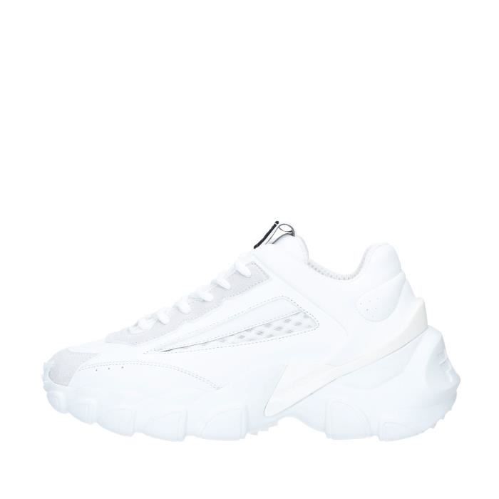 Fila 1010943 chaussures de tennis Avec coin Femme BLANC